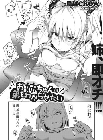 鳥越CROW/お姉ちゃんは弟をわからせたい（単話）[単話]評価3.80
