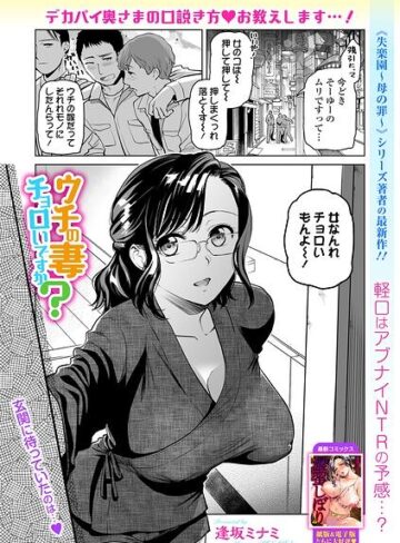逢坂ミナミ/ウチの妻チョロいですか？（単話）[単話]評価