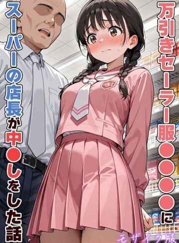 AIザッハトルテ/万引きセーラー服●●●●にスーパーの店長が中●しをした話 モザイク版[フルカラー]評価